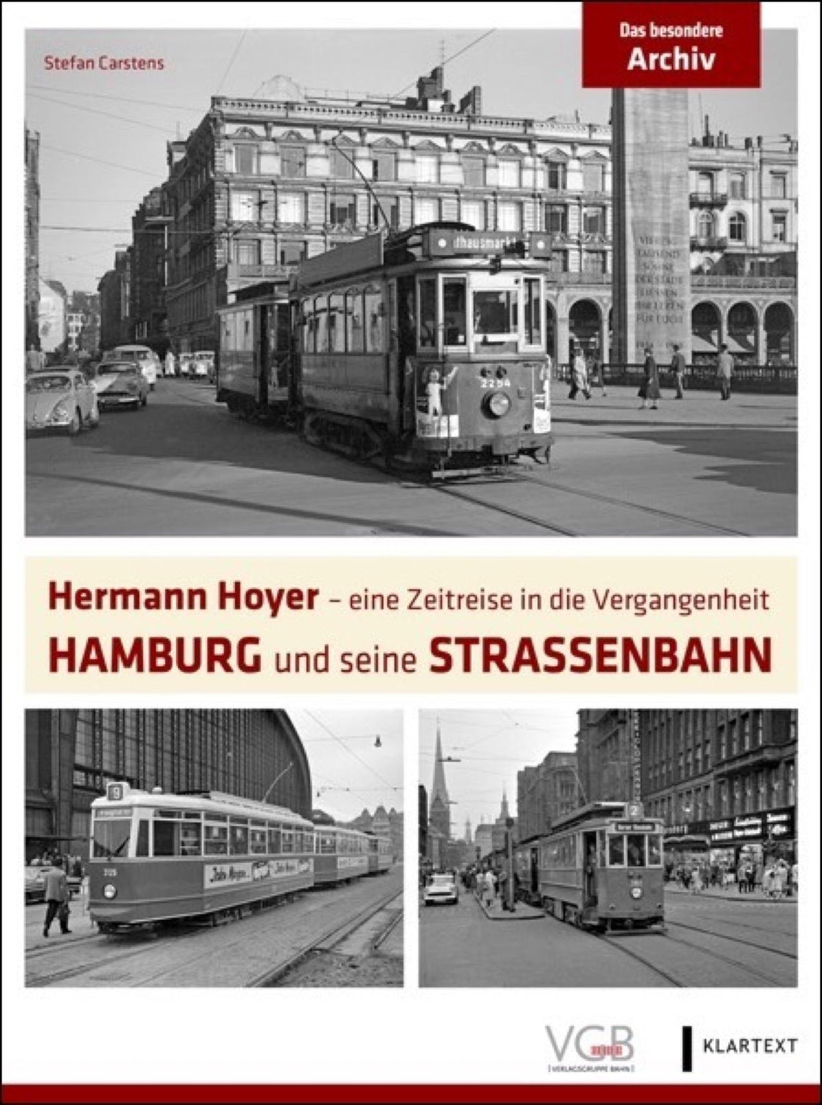 Buchcover: Hamburg und seine Straßenbahn