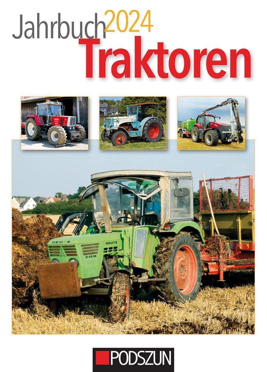 Buchcover: Jahrbuch Traktoren 2024
