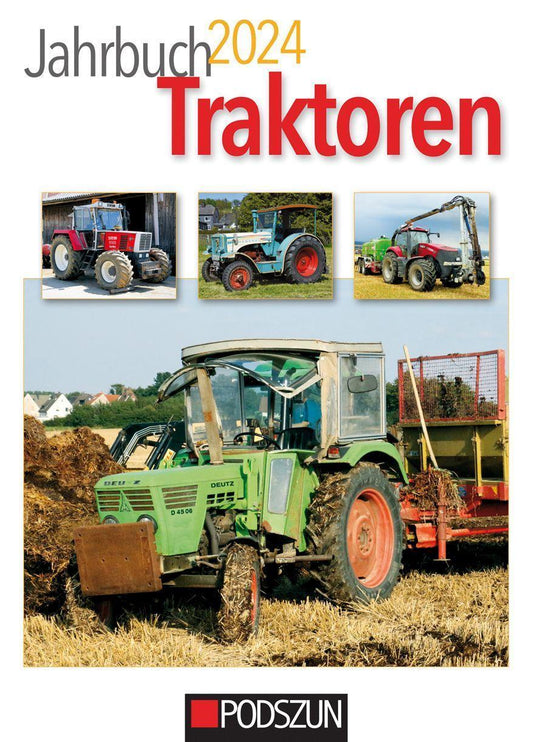 Buchcover: Jahrbuch Traktoren 2024