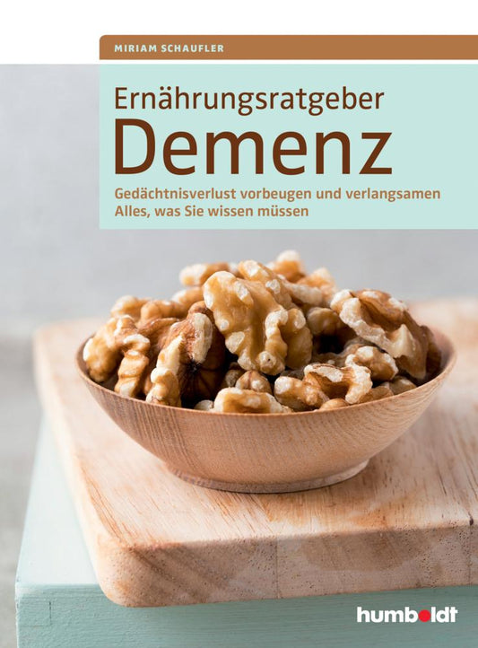 Buchcover: Ernährungsratgeber Demenz