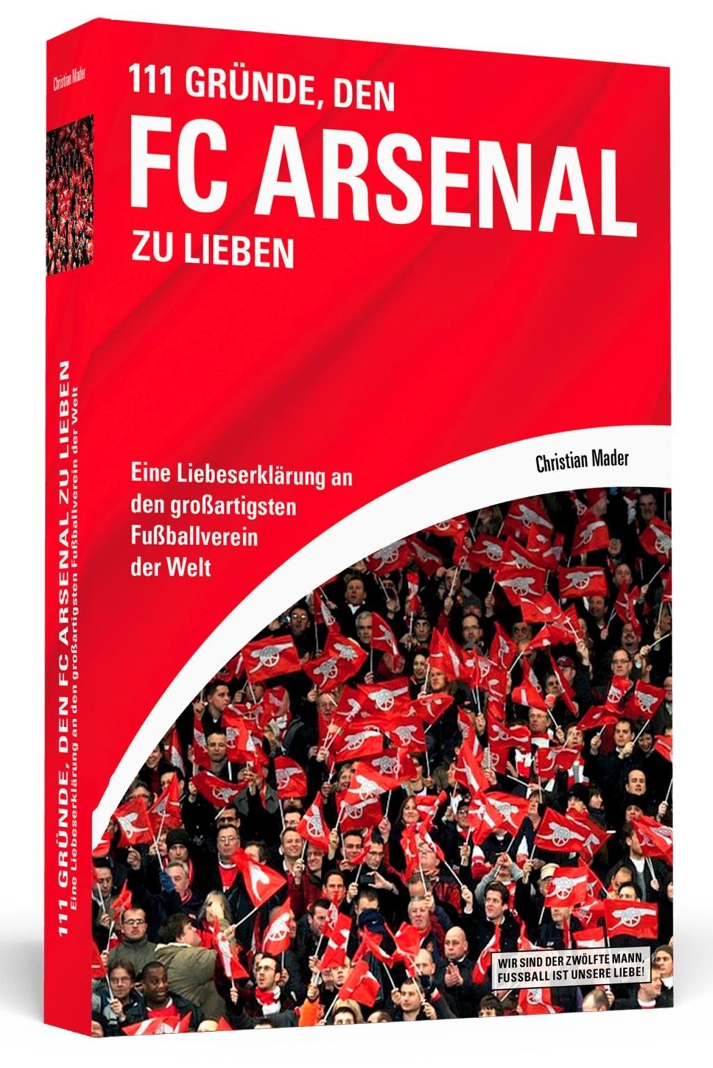 Buchcover: 111 Gründe, den FC Arsenal zu lieben