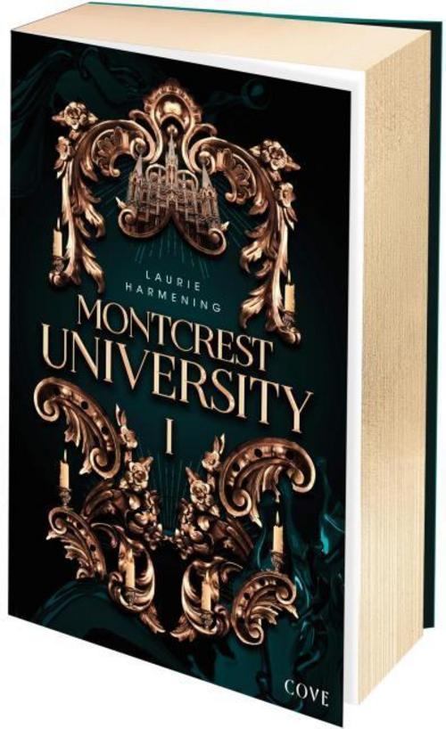 Montcrest University 1: Lessons in Evil: Düstere Rivals to Lovers Academy Fantasy | limitierte Auflage mit Metallic-Farbschnitt (1)