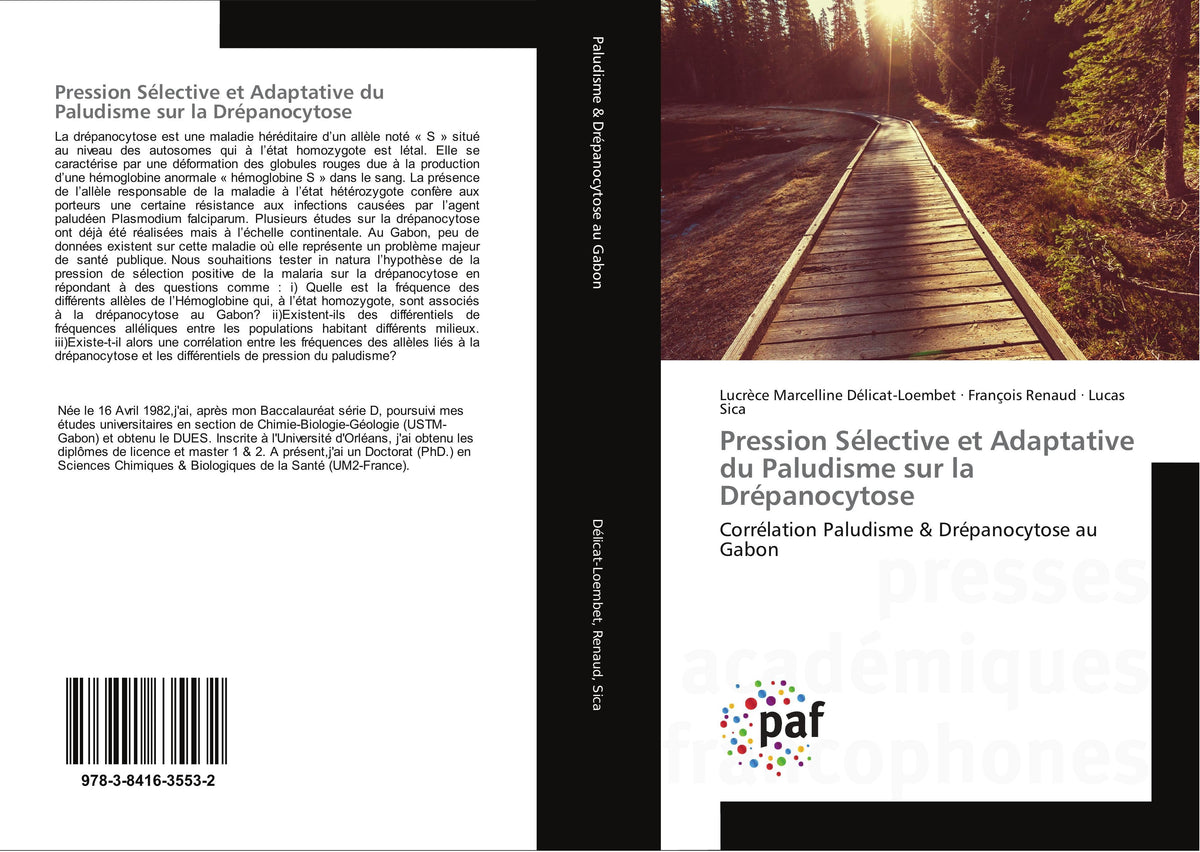 Buchcover: Pression Sélective et Adaptative du Paludisme sur la Drépanocytose