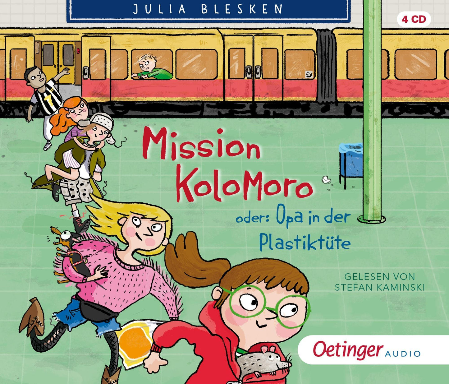 Mission Kolomoro oder: Opa in der Plastiktüte,4 Audio-CD
