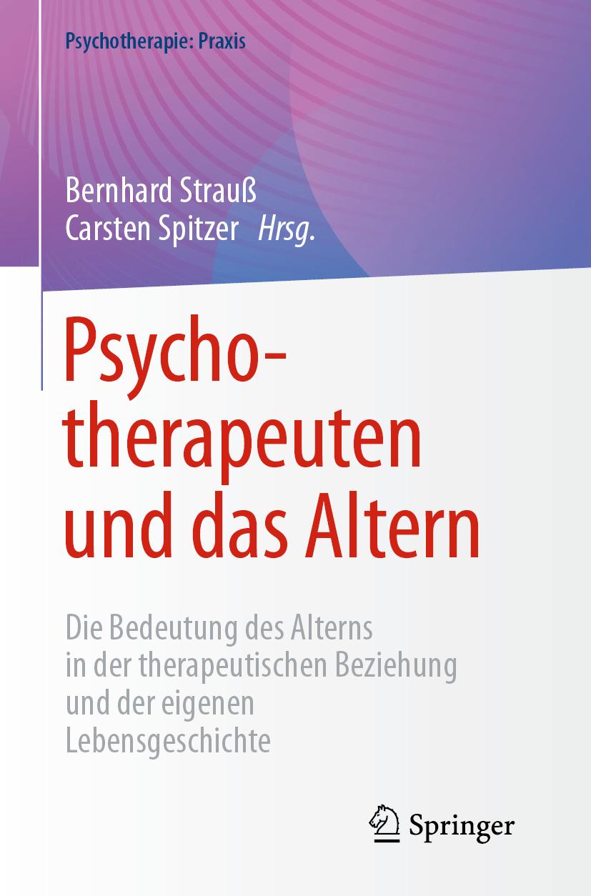 Buchcover: Psychotherapeuten und das Altern