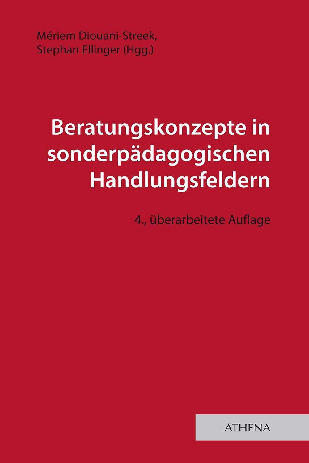 Buchcover: Beratungskonzepte in sonderpädagogischen Handlungsfeldern