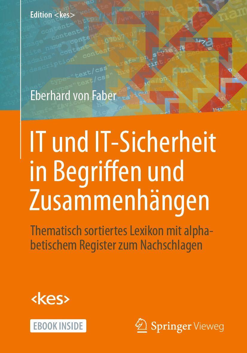 Buchcover: IT und IT-Sicherheit in Begriffen und Zusammenhängen