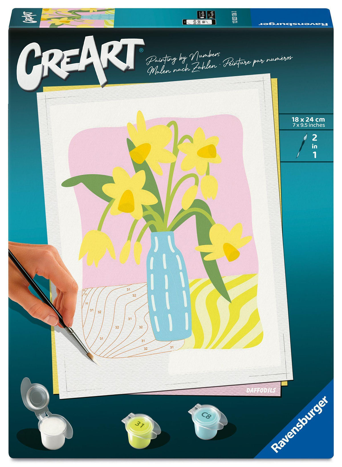 Buchcover: CreArt Adults Trend - Narzissen