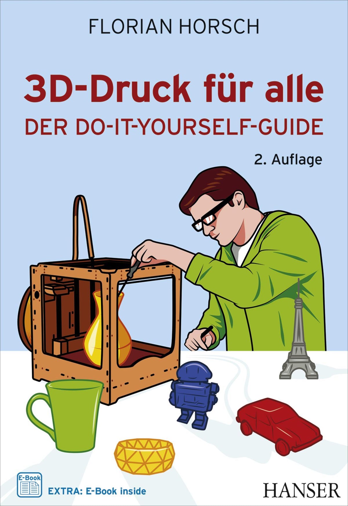 Buchcover: 3D-Druck für alle