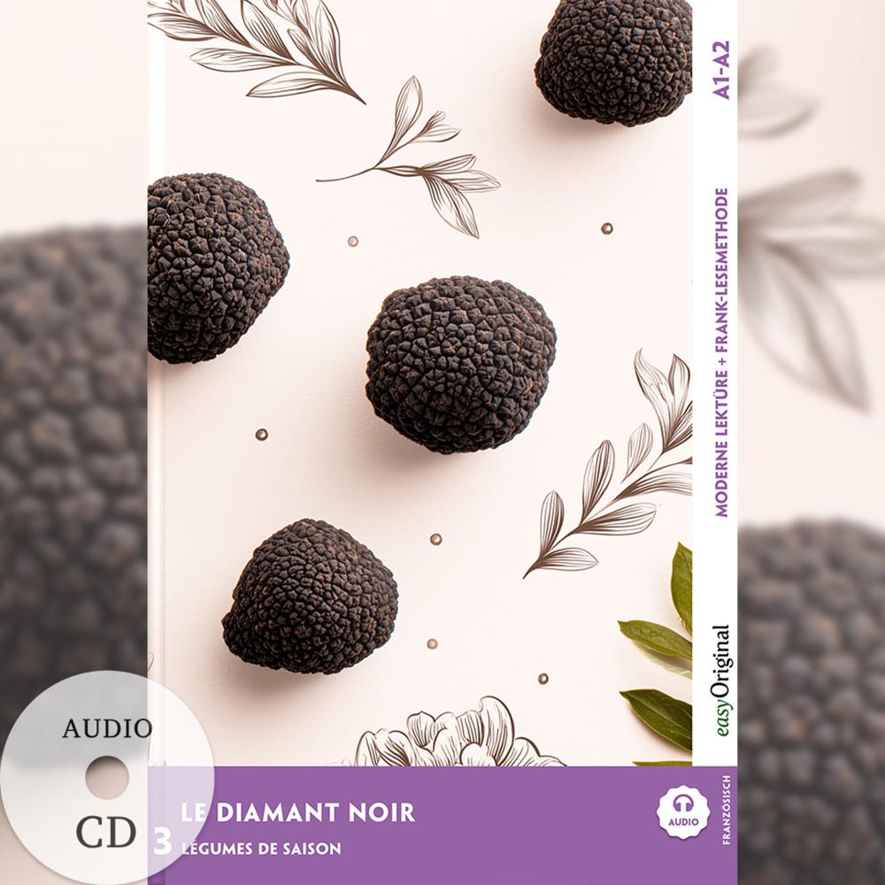 Le Diamant Noir - Französische Krimi-Lektüre A1-A2 (+ Audio-CD)