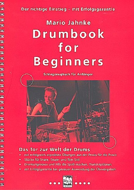 Drumbook for Beginners - Schlagzeugbuch für Anfänger