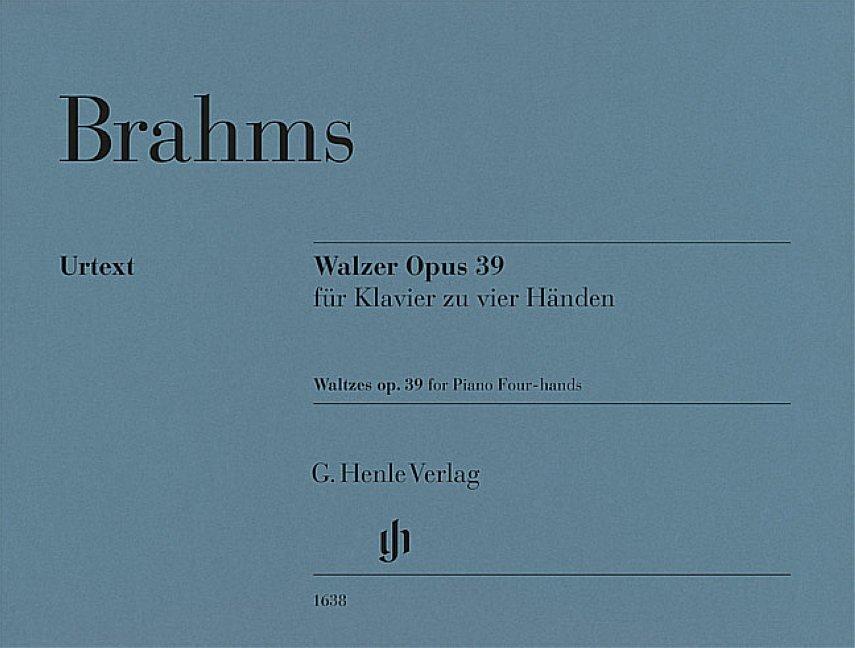 Brahms, Johannes - Valses op. 39
