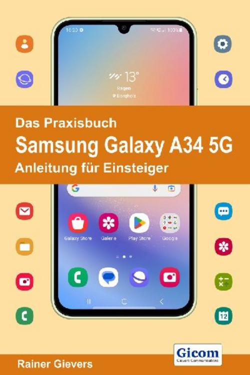 Buchcover: Das Praxisbuch Samsung Galaxy A34 5G - Anleitung für Einsteiger