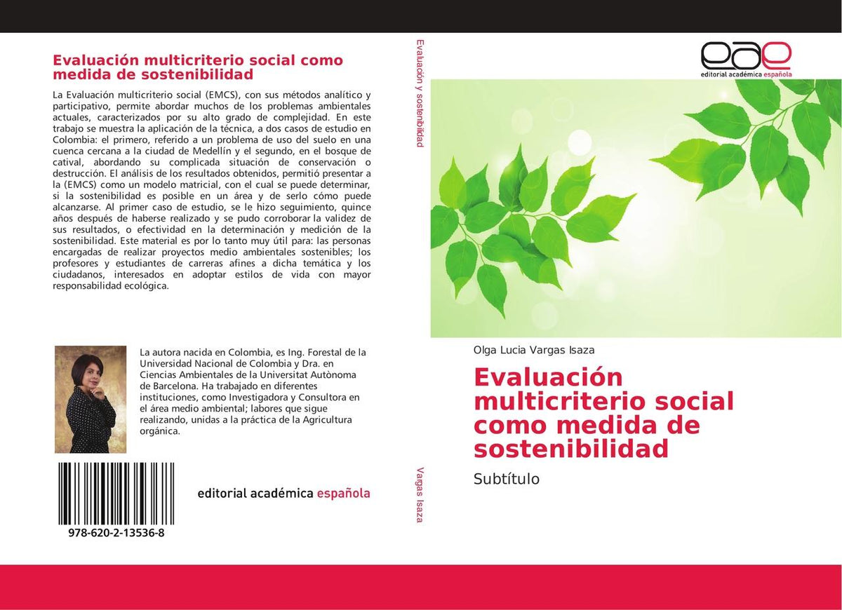 Buchcover: Evaluación multicriterio social como medida de sostenibilidad