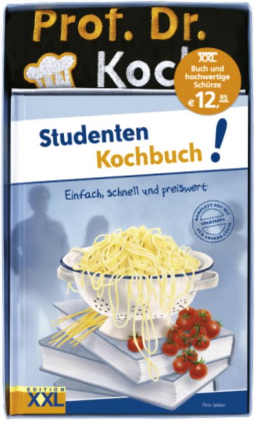 Buchcover: Studenten Kochbuch! mit Schürze