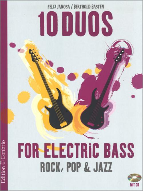 Buchcover: 10 Duos for Electric Bass