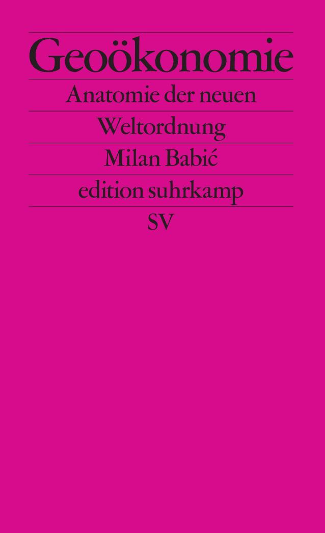 Buchcover: Geoökonomie