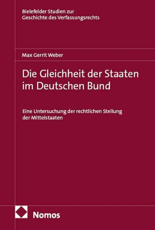 Die Gleichheit der Staaten im Deutschen Bund