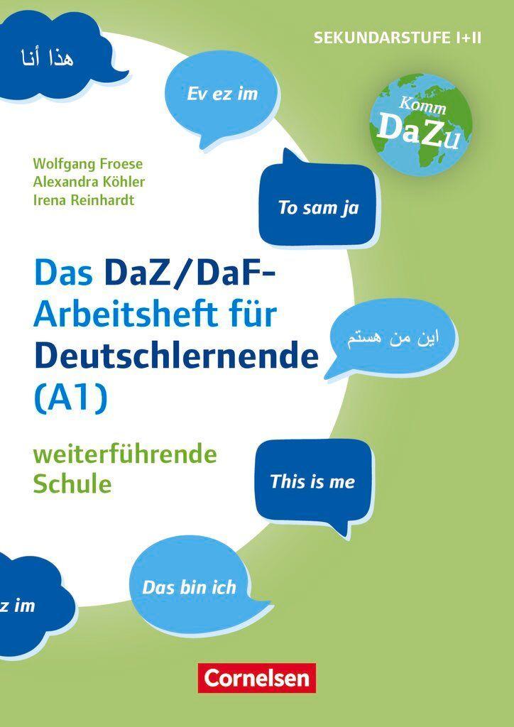 \"Das bin ich\" - das DaZ/DaF Arbeitsheft für Deutschlerner (A1) weiterführende Schule