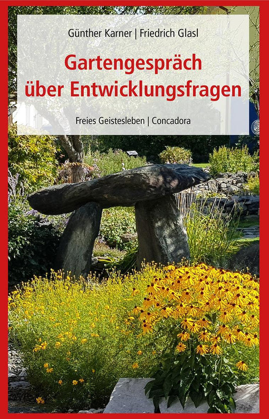 Buchcover: Gartengespräch über Entwicklungsfragen