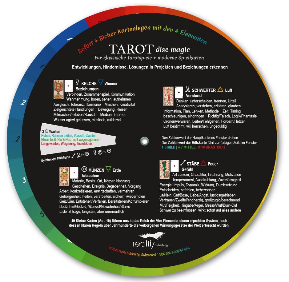 Buchcover: Tarot Disc Magic