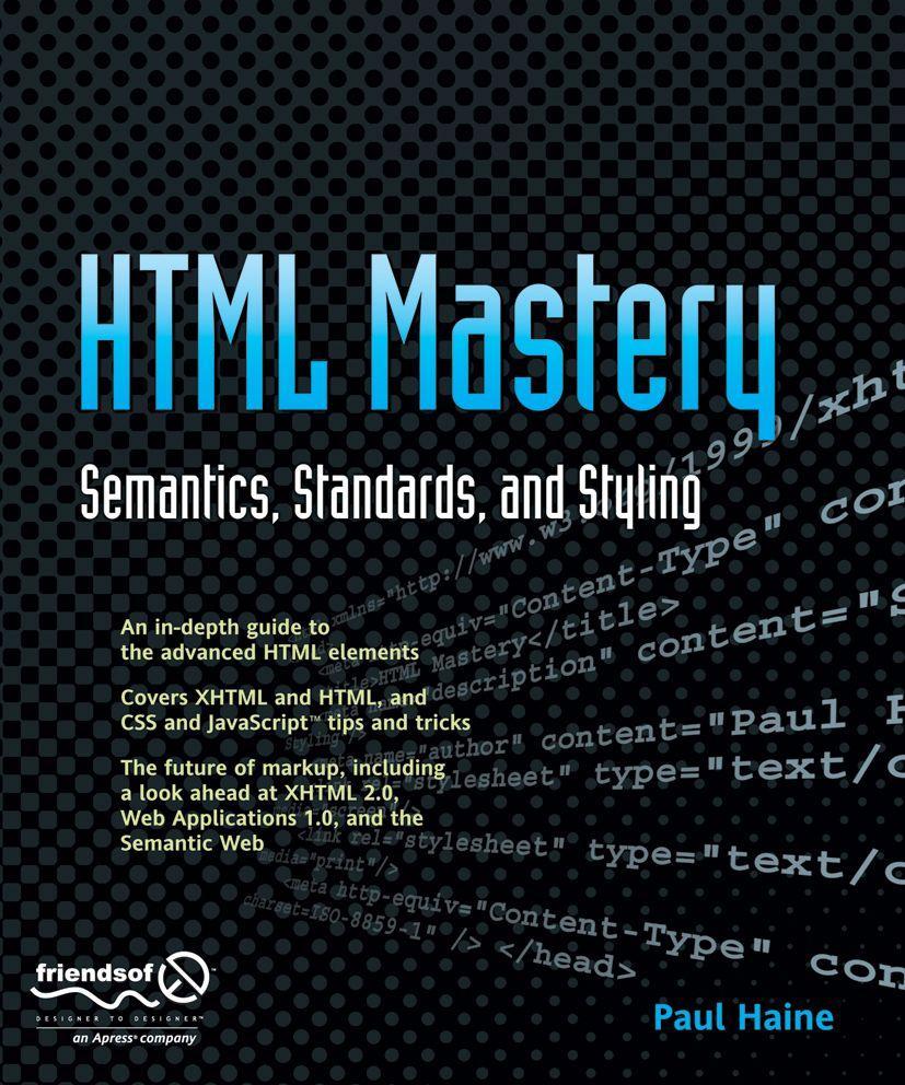 Buchcover: HTML Mastery