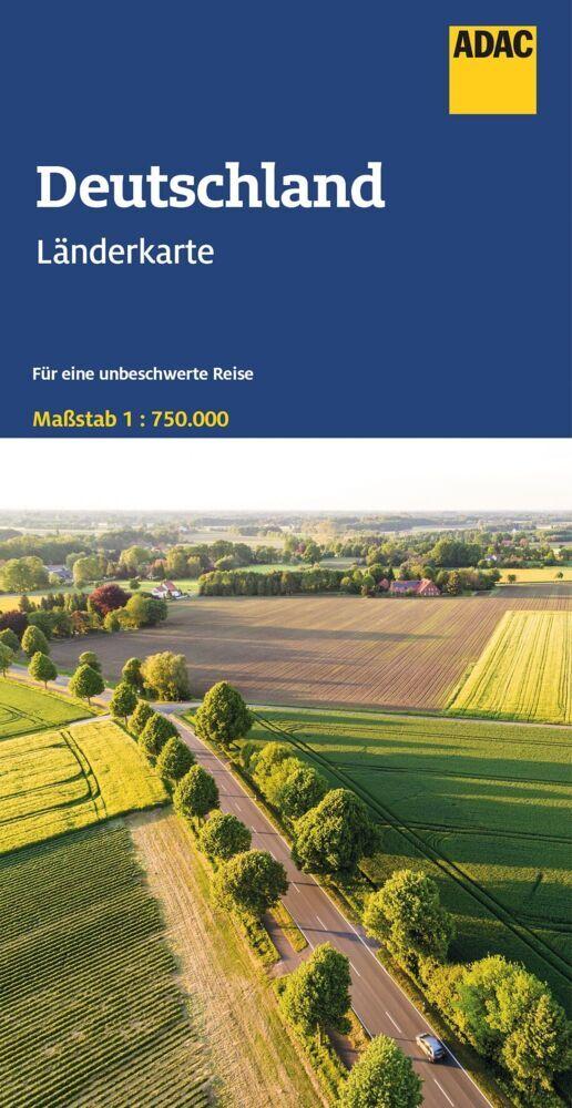ADAC Länderkarte Deutschland 1:750.000