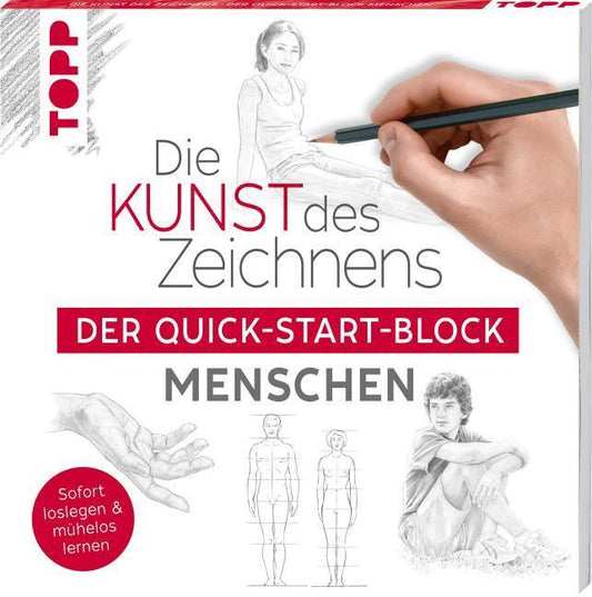 Die Kunst des Zeichnens Menschen. Der Quick-Start-Block