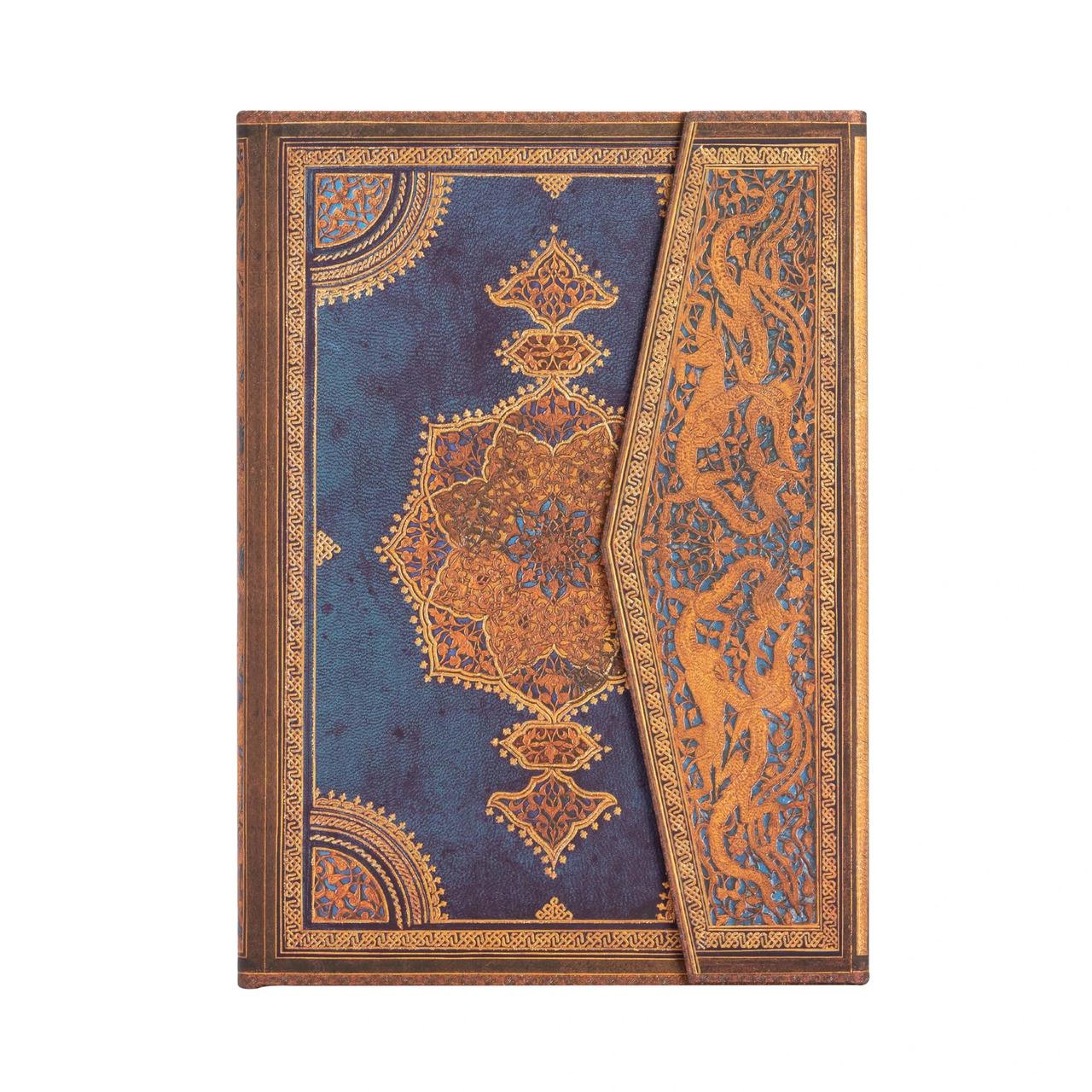 Notizbuch Safawidisch Indigo Midi Unliniert
