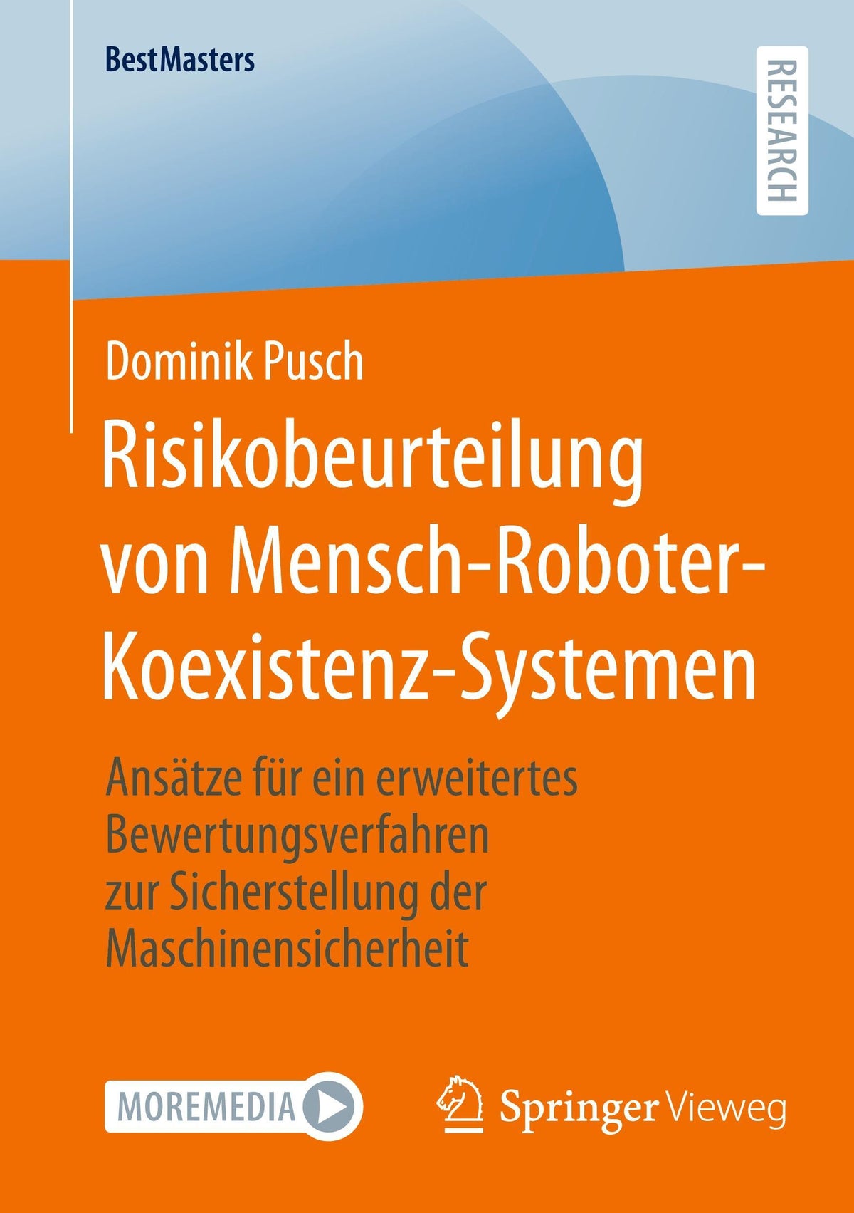 Buchcover: Risikobeurteilung von Mensch-Roboter-Koexistenz-Systemen