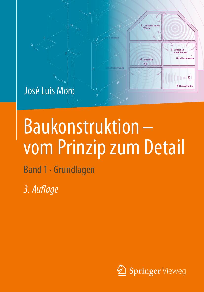 Buchcover: Baukonstruktion - vom Prinzip zum Detail