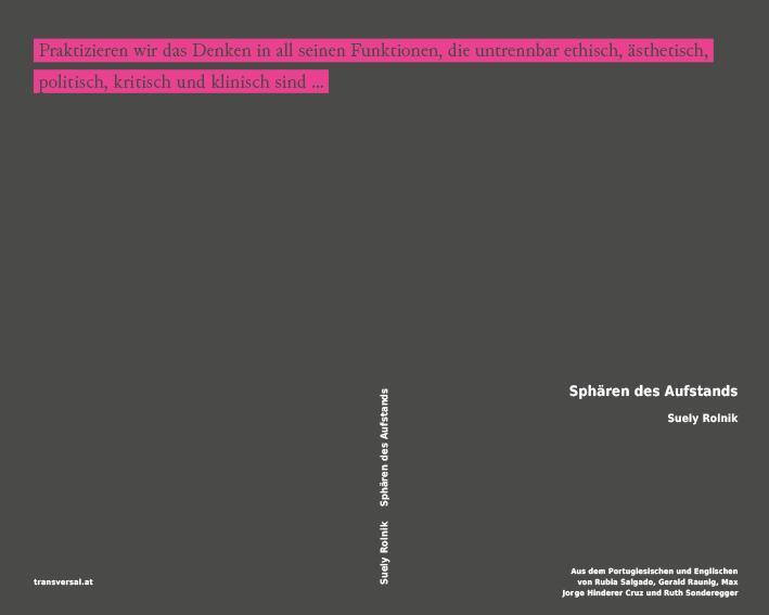Buchcover: Sphären des Aufstands