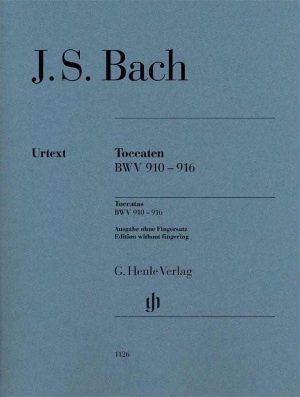 Buchcover: Toccaten BWV 910-916