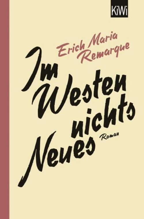 Remarque, Erich Maria/Im Westen nichts Neues