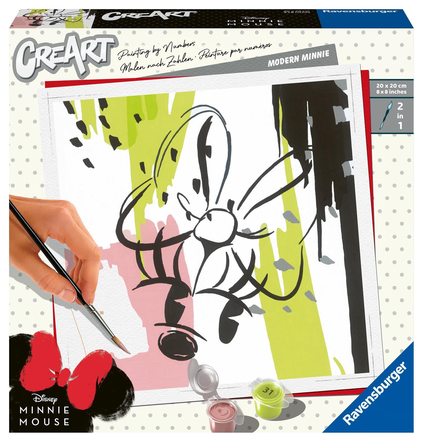 Malen nach Zahlen CreArt - Moderne Minnie