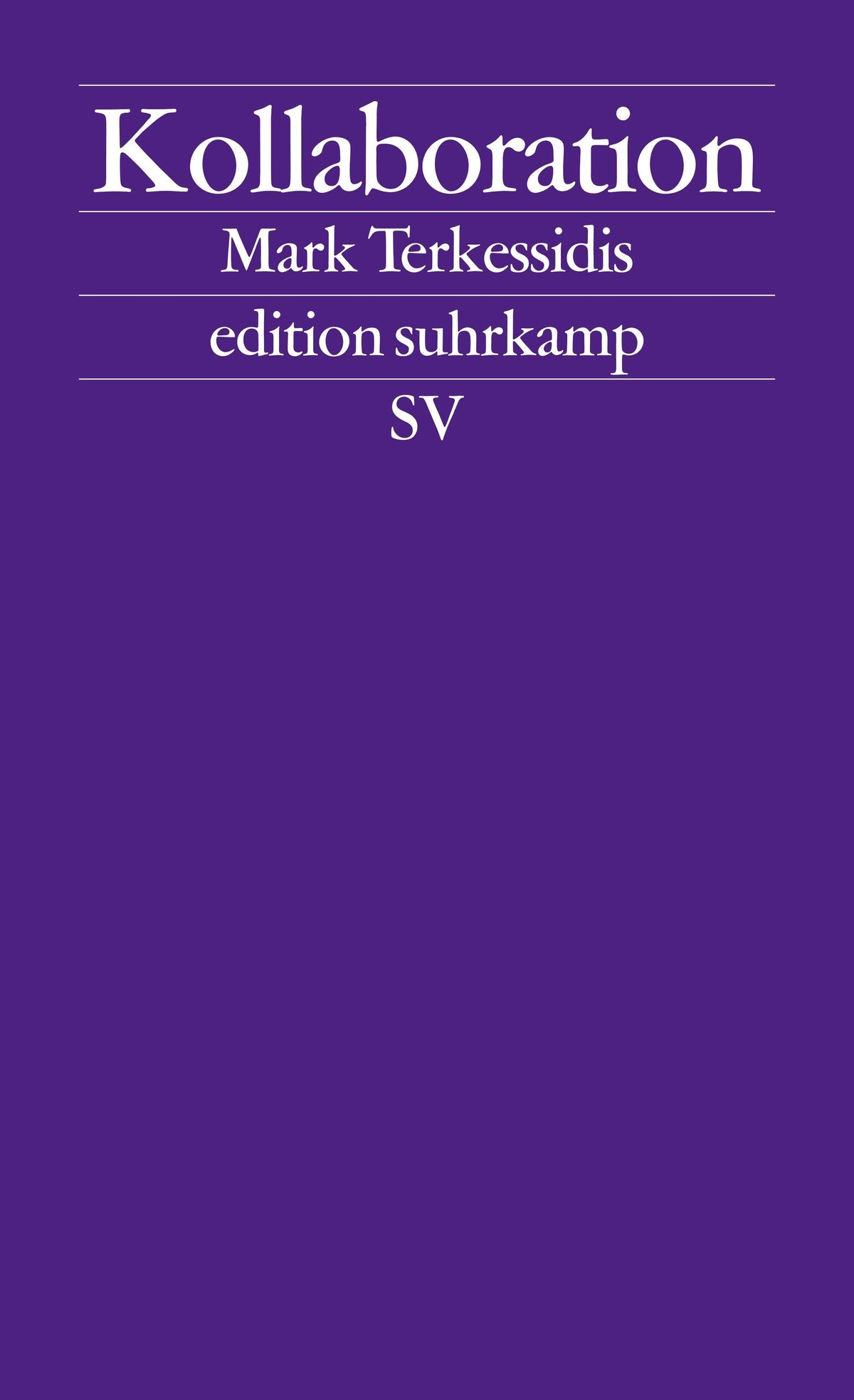 Buchcover: Kollaboration