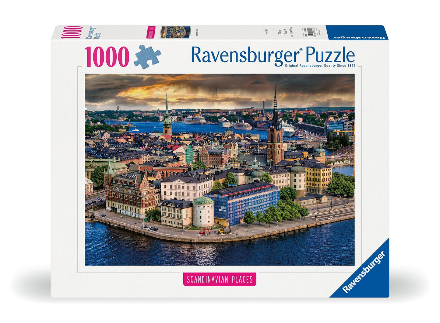 Erwachsenenpuzzle 1000 Teile - Stockholm, Schweden