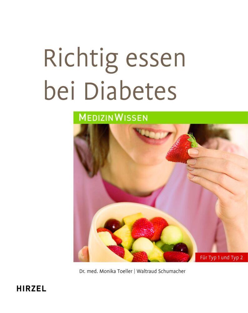 Buchcover: Richtig essen bei Diabetes