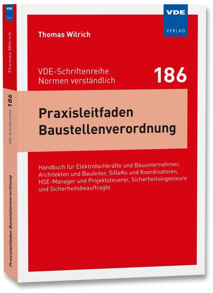 Buchcover: Praxisleitfaden Baustellenverordnung