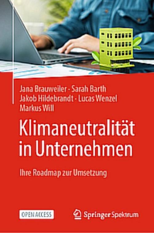 Buchcover: Klimaneutralität in Unternehmen