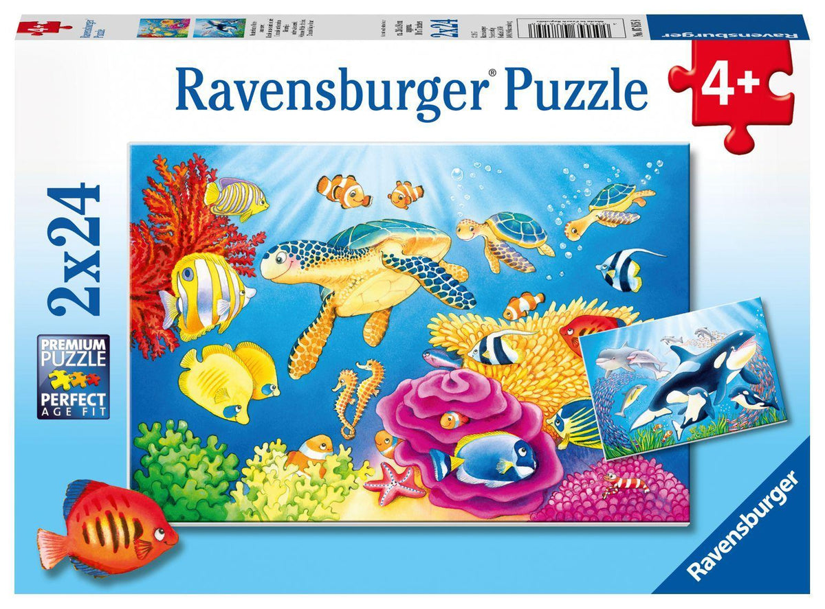 Buchcover: Kunterbunte Unterwasserwelt