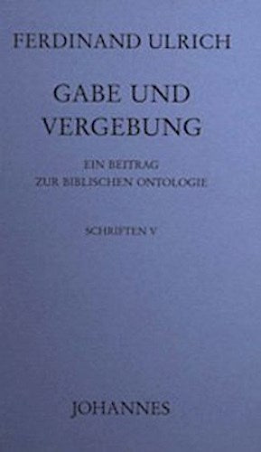 Buchcover: Gabe und Vergebung