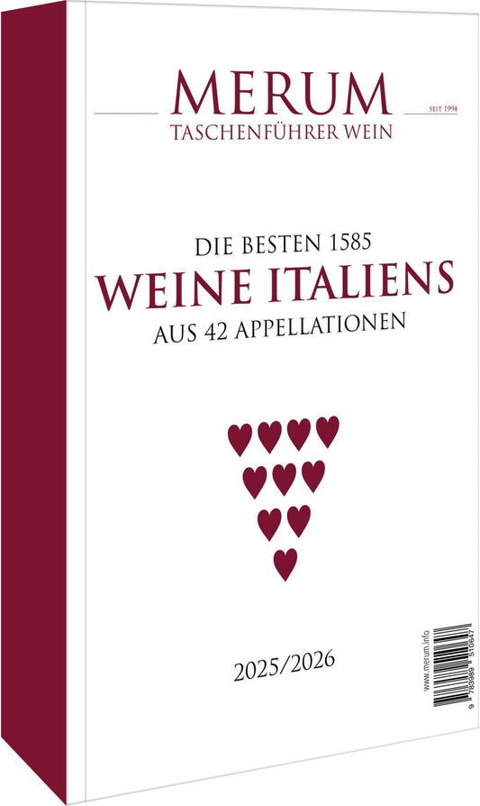 Buchcover: Unserer italienischen Lieblingsweine 2025 /2026