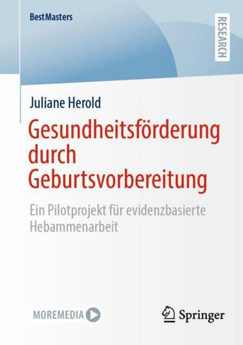 Buchcover: Gesundheitsförderung durch Geburtsvorbereitung