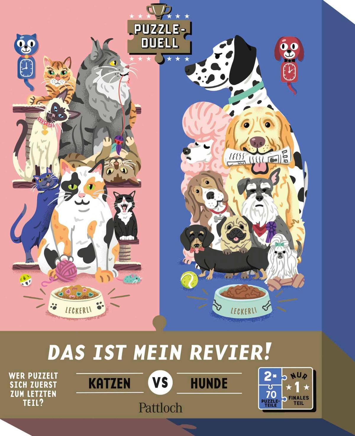 Buchcover: Puzzle-Duell - Das ist mein Revier!