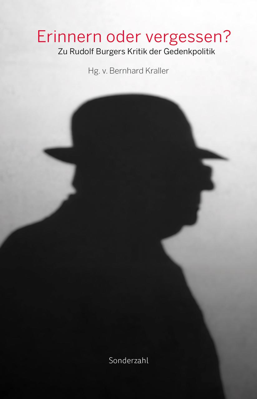 Buchcover: Erinnern oder vergessen?