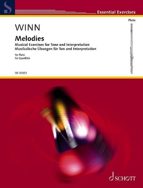 Buchcover: Melodische Übungen für Ton und Interpretation