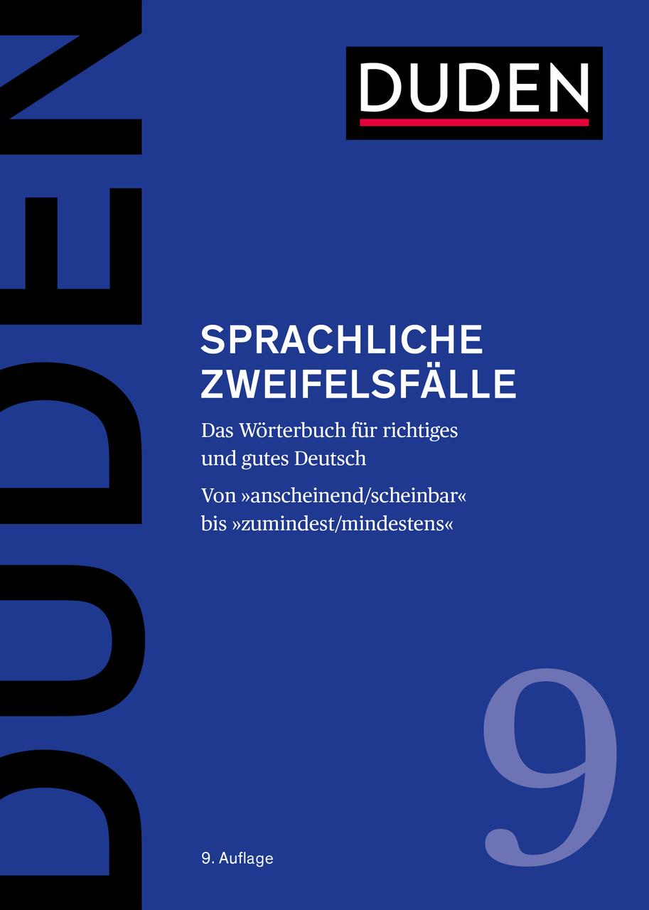 Duden  Sprachliche Zweifelsfälle