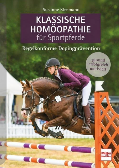 Buchcover: Klassische Homöopathie für Sportpferde
