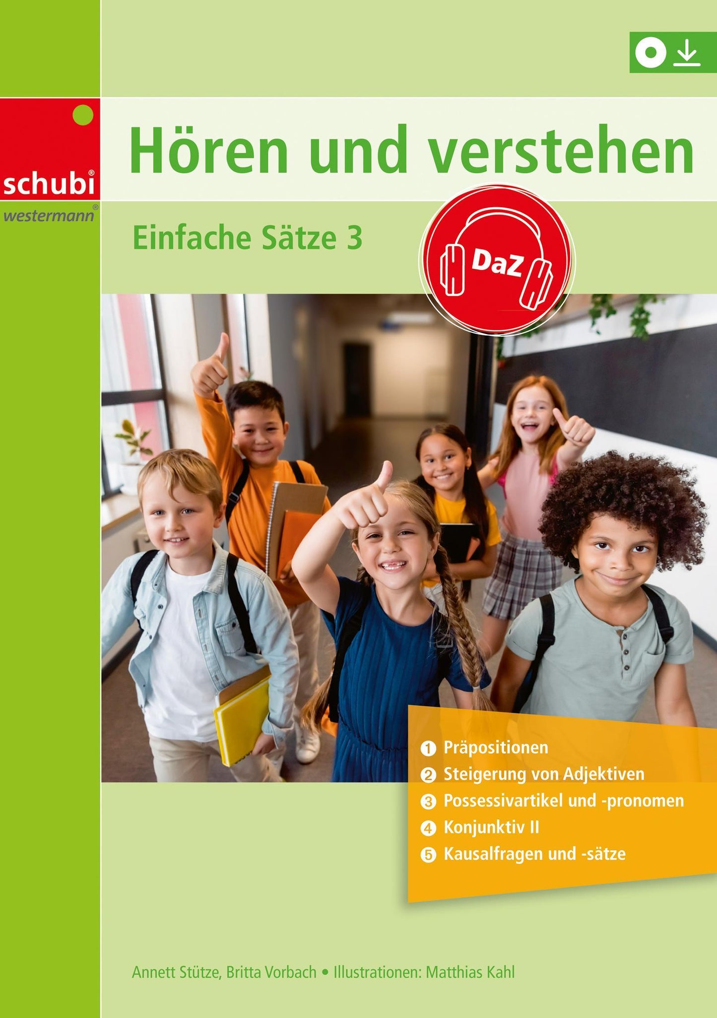 Hören und Verstehen DaZ - Einfache Sätze..3